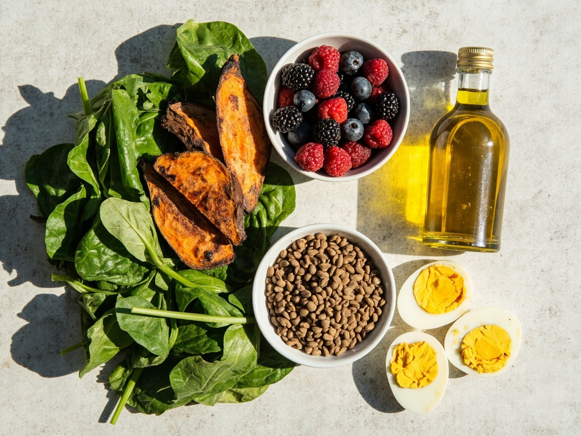 Como a alimentacao interfere nos hormonios na SOP - imagem ilustrativa