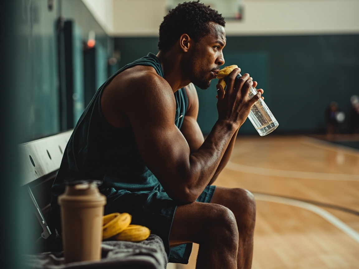 O que é nutrição para jogadores de basquete - imagem ilustrativa