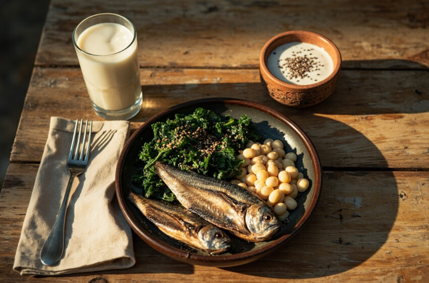  Alimentação para saúde óssea: o que comer para fortalecer os ossos
