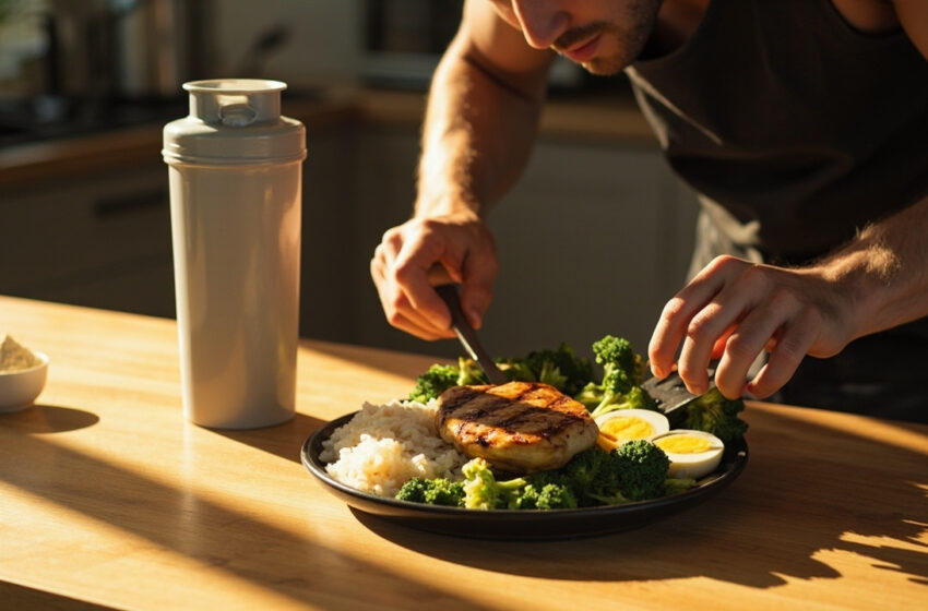  Ganho de massa muscular: como aliar dieta e treino de verdade